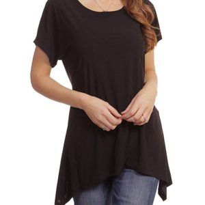 Solid Tunic Top Plus Size